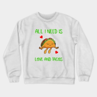 CUTE Taco Night Crewneck Sweatshirt